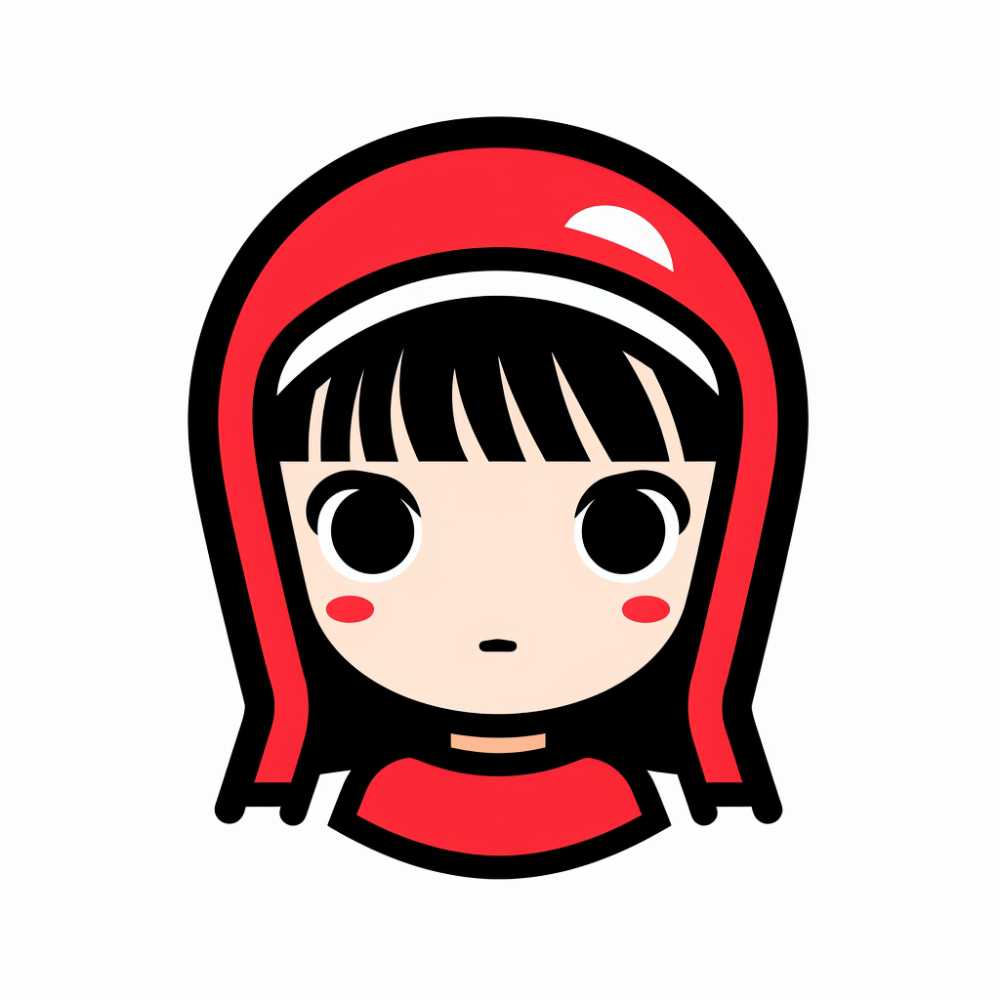 人都女孩标志元素