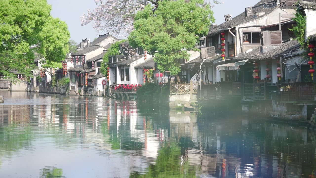古镇小桥流水