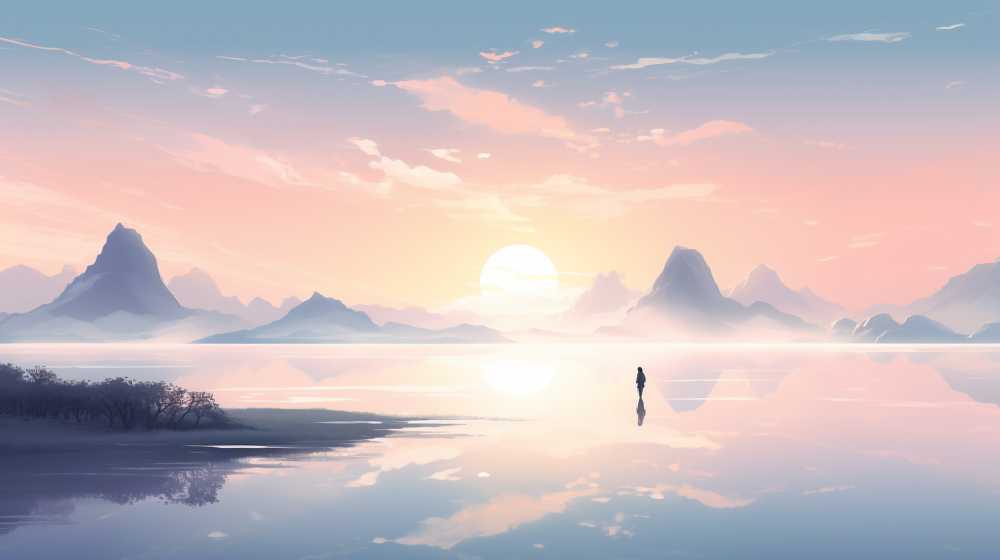浅白色唯美背景