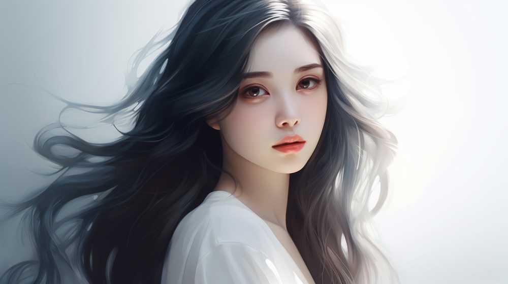 艺术浅白色唯美背景图99