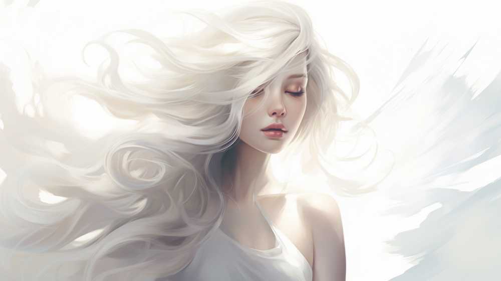 艺术浅白色唯美背景图99