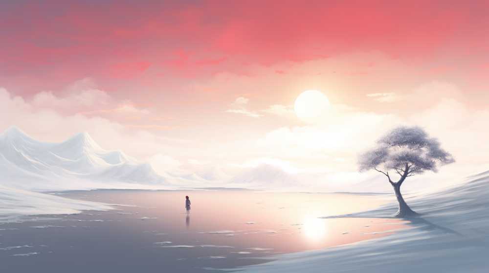 艺术浅白色唯美背景图99