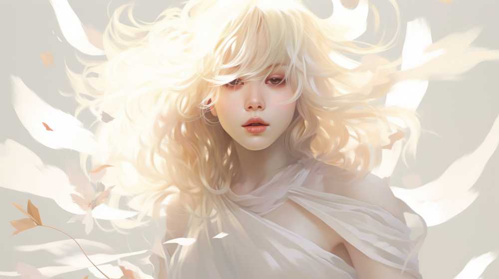 浅白色唯美意境背景图99