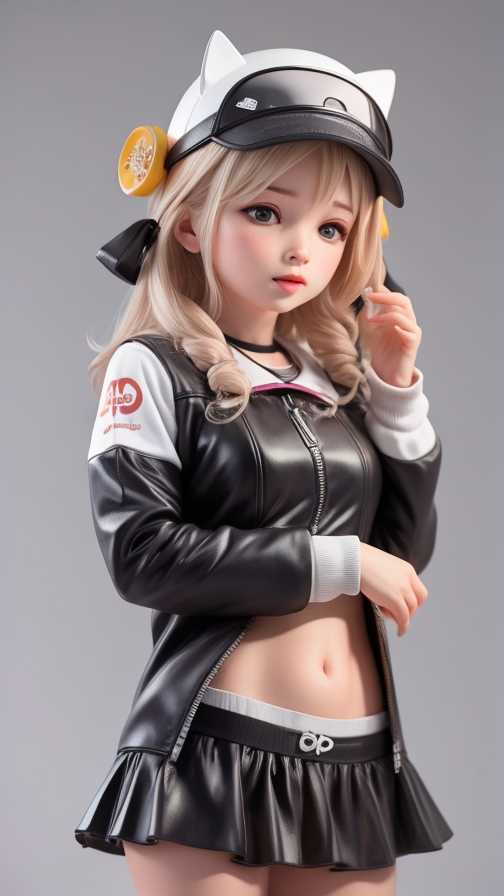 卡哇伊可爱女孩萌萌滴
