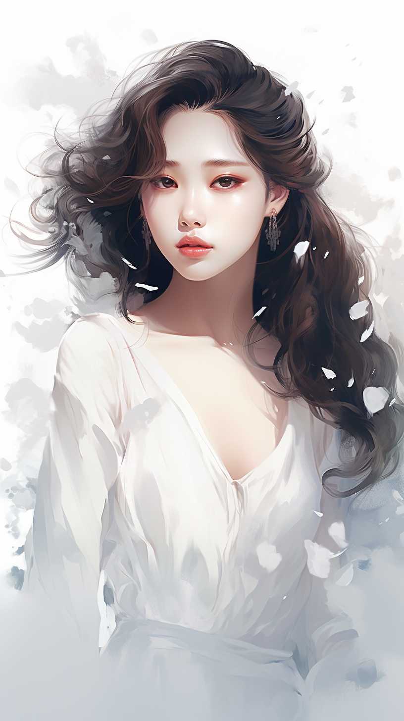 唯美艺术浅白色背景999