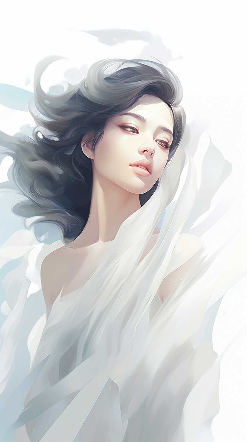 唯美艺术浅白色背景999