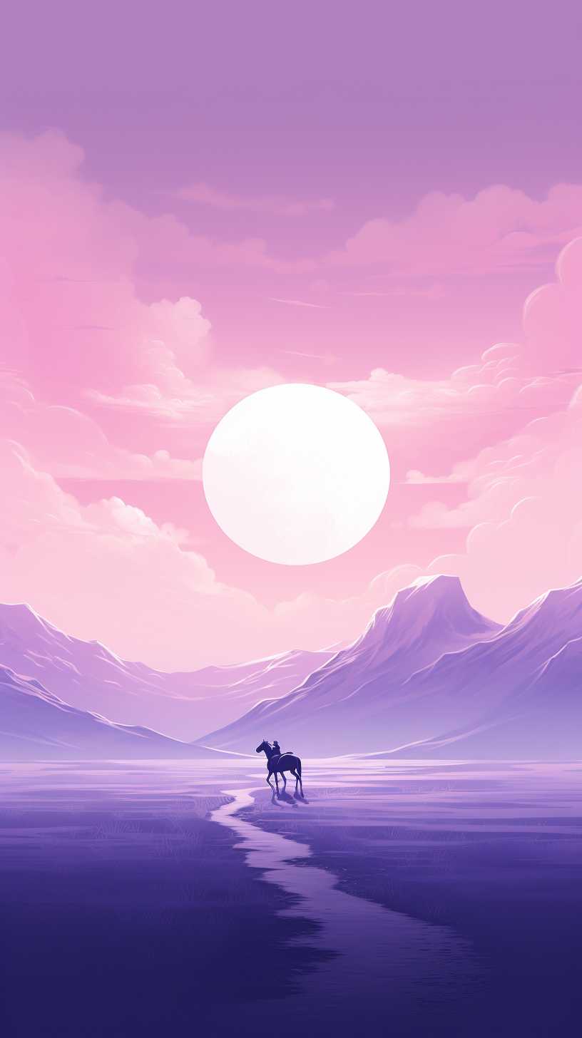 紫色艺术唯美背景
