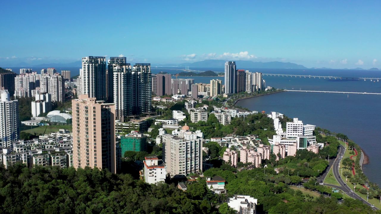 海边傍晚景色一