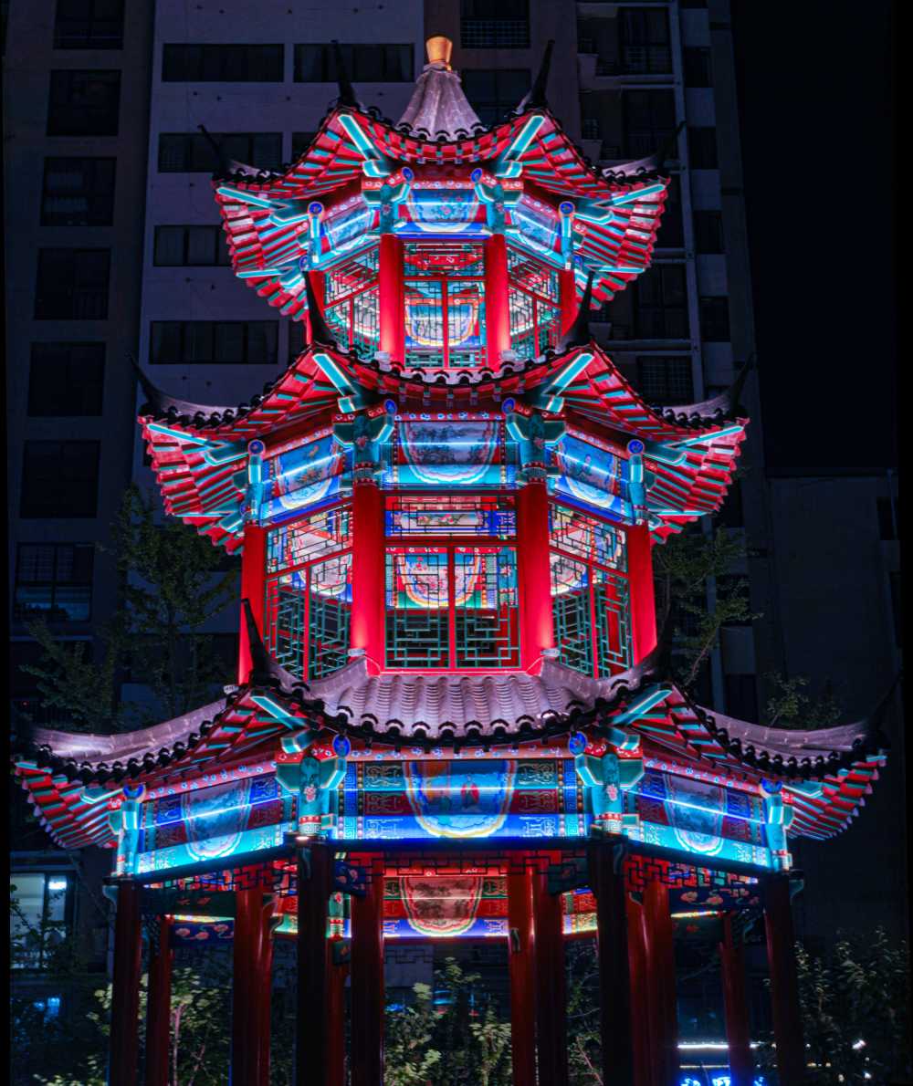 幽静塔