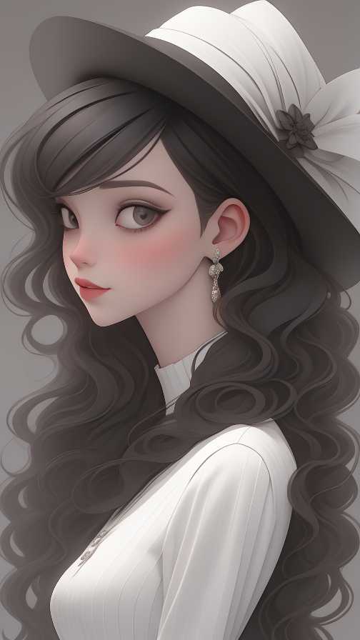 精致美女