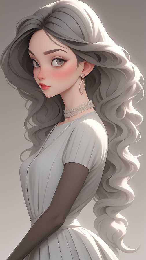 精致美女