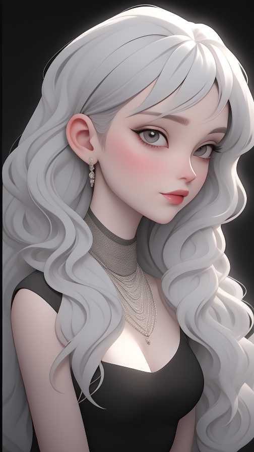 精致美女