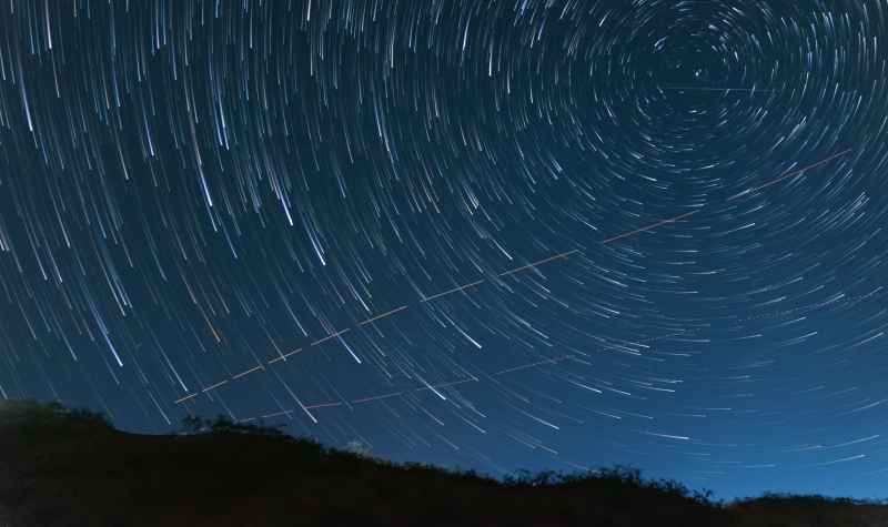 2023英仙座流星雨星轨