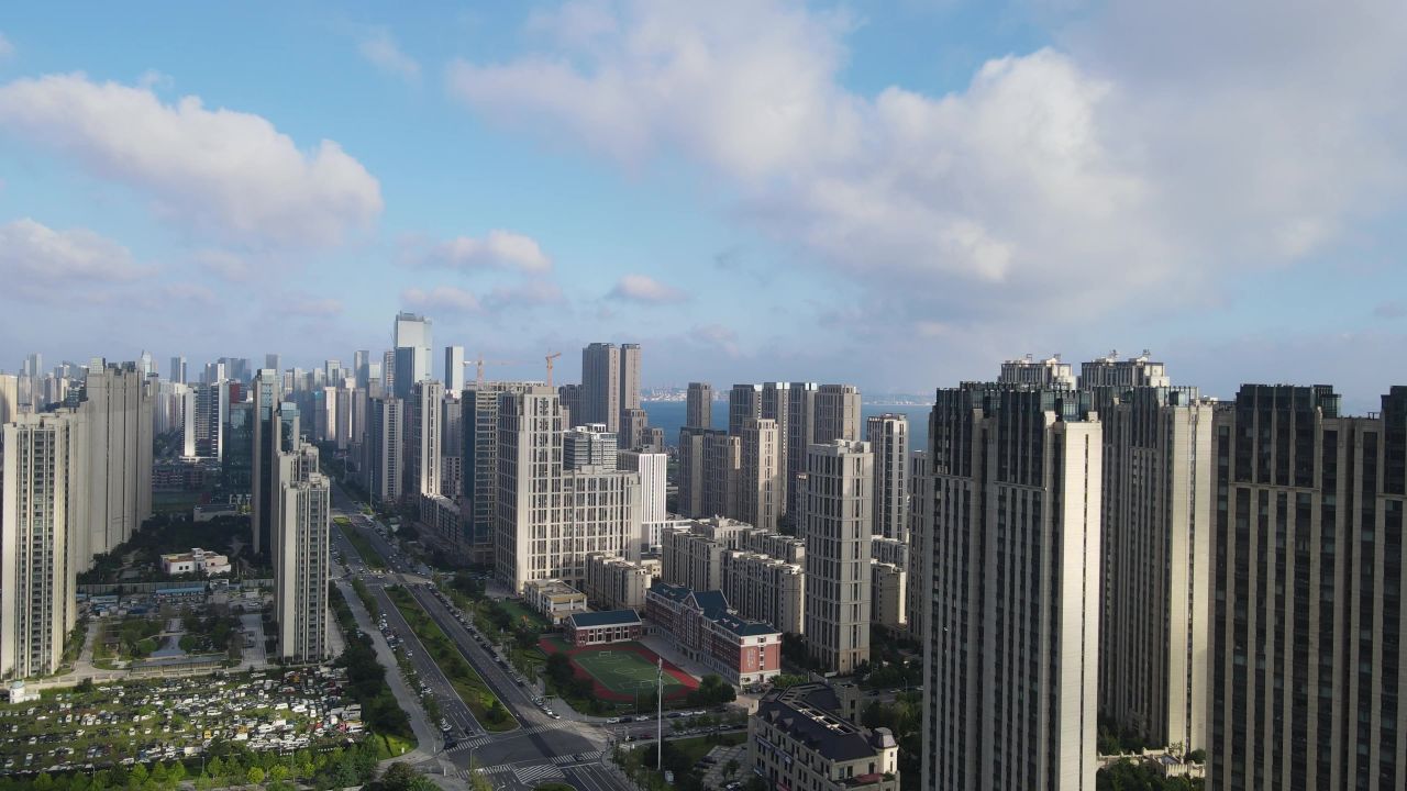 大连海边高楼