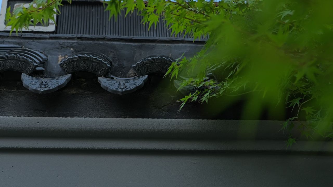 中式建筑空镜头