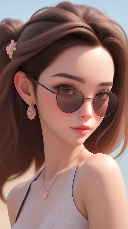 高清美女可以做头像哦