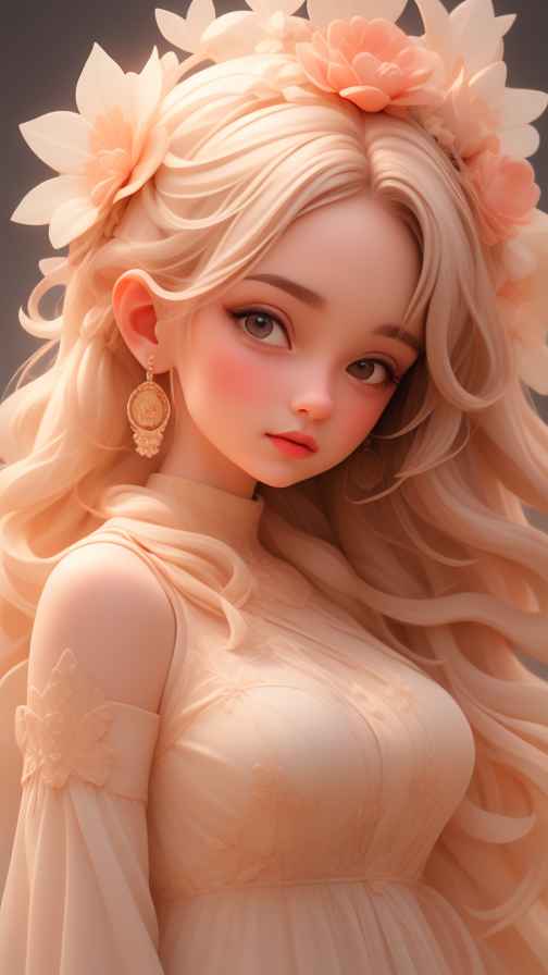 可爱治愈女孩