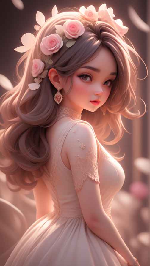 可爱治愈女孩