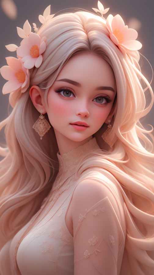 可爱治愈女孩