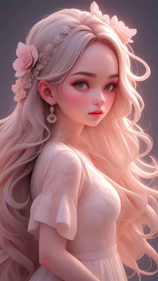 可爱治愈女孩