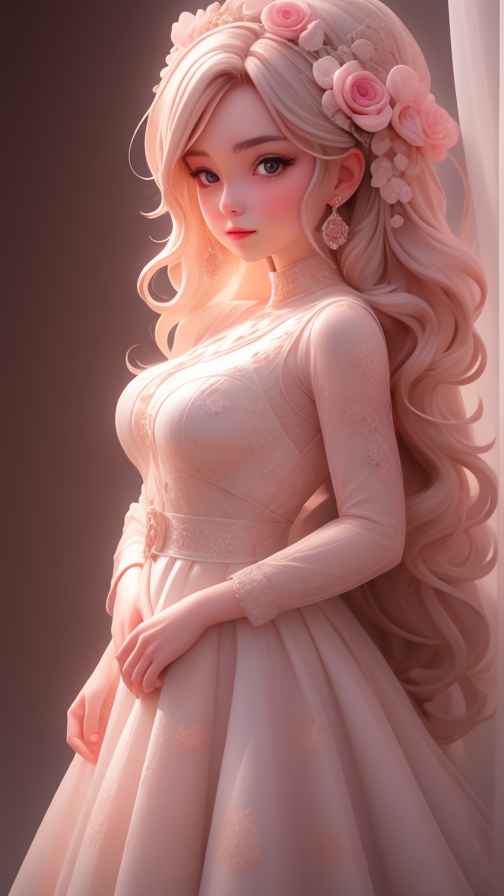 可爱治愈女孩