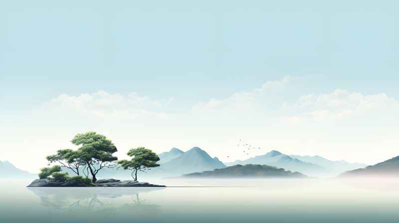 唯美艺术背景大自然