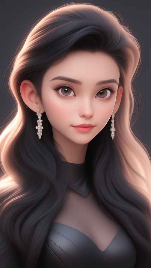 可爱头像美女质感