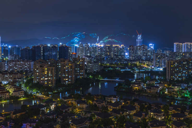 城市灯光秀