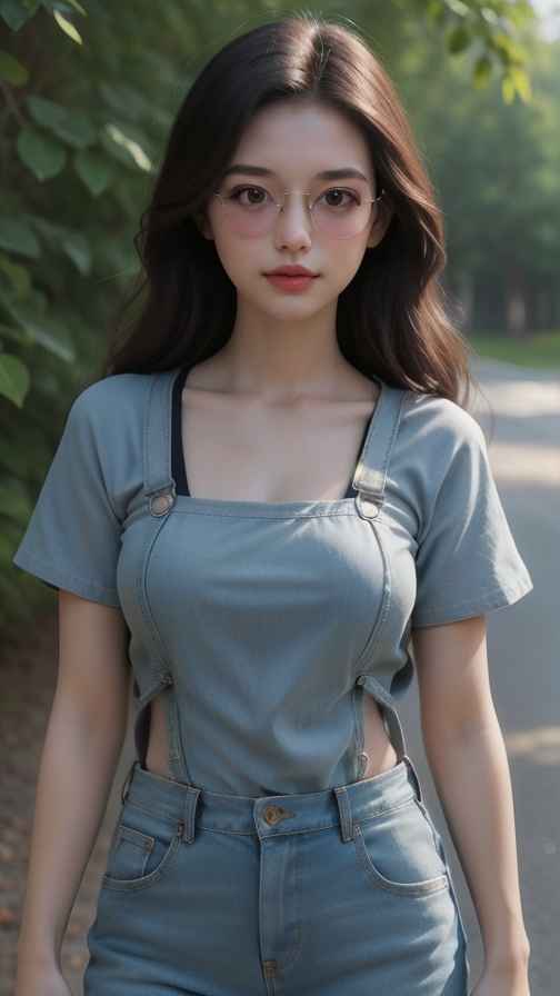 吊带衫女孩