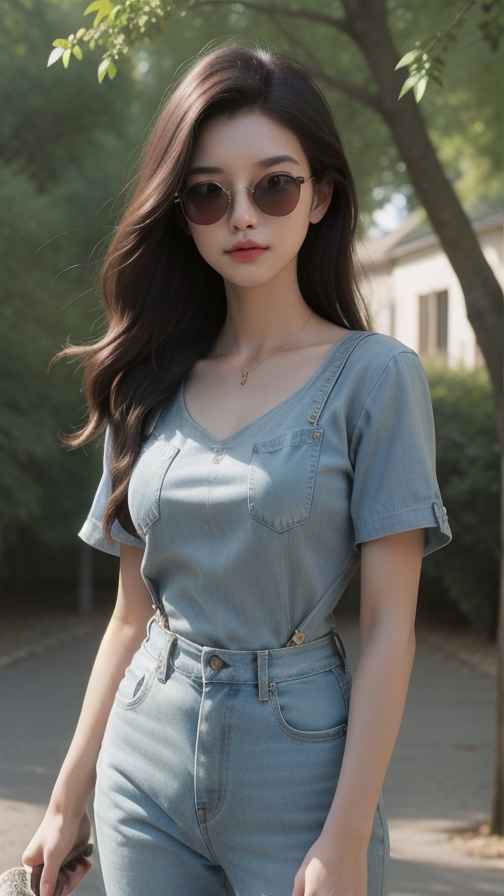 吊带衫女孩