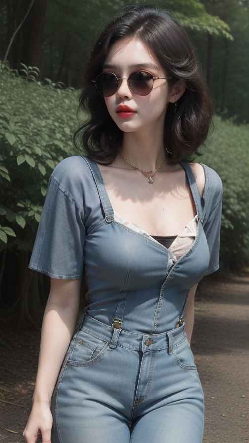 吊带衫女孩