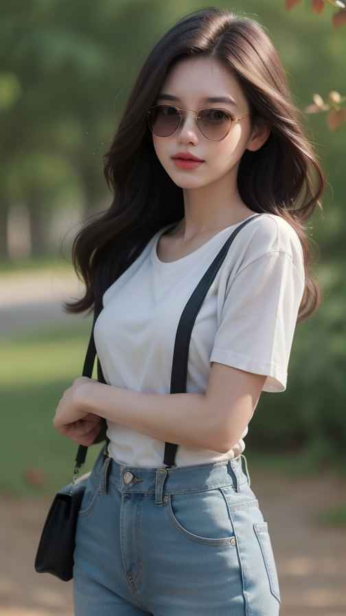 吊带衫女孩