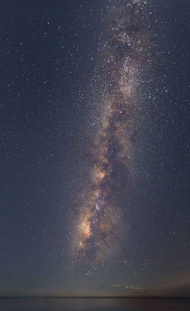 中国大陆南极村星空