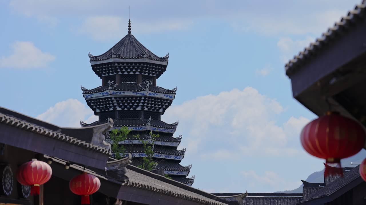 贵州苗族特色建筑