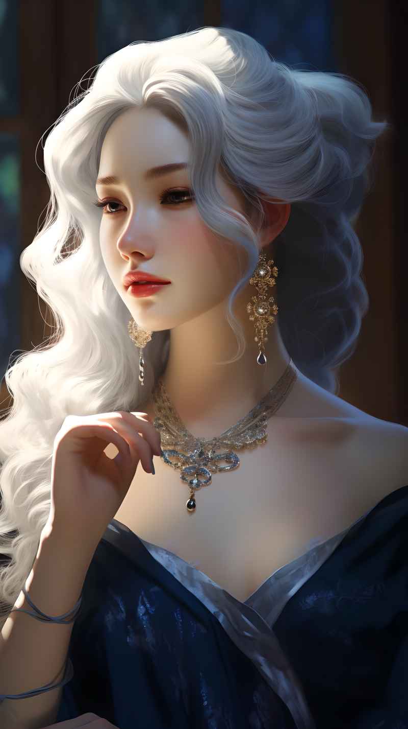 美女古风人像人物 NaN