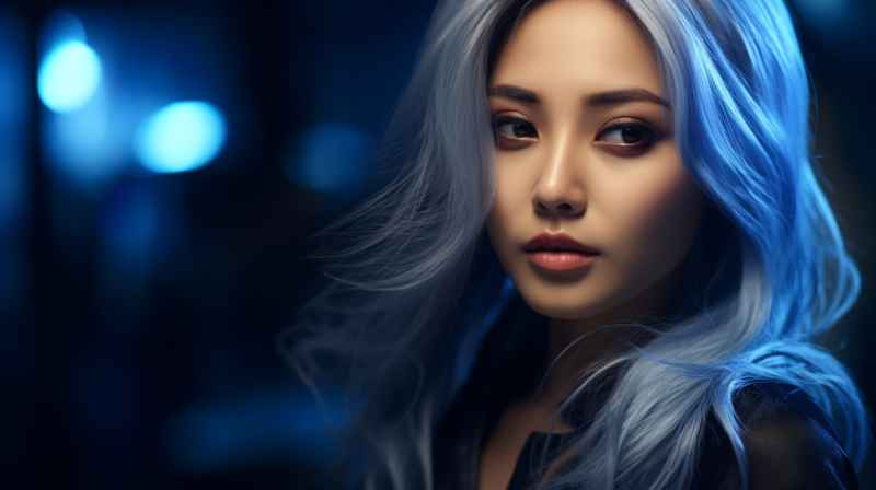 东方美人特写人物 1