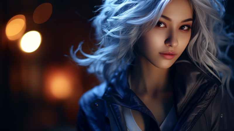 东方美人特写人物 35