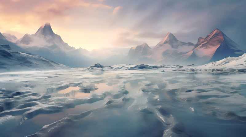 雪山之巅风美景 7