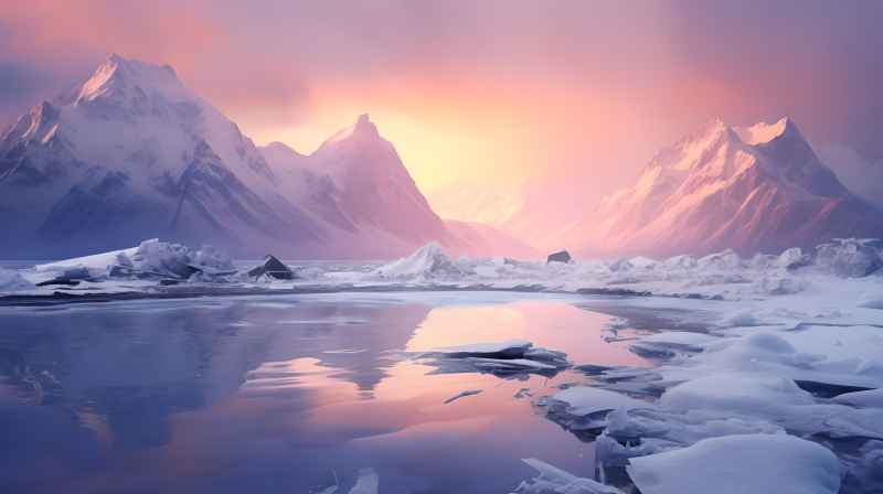 雪山之巅风美景 5