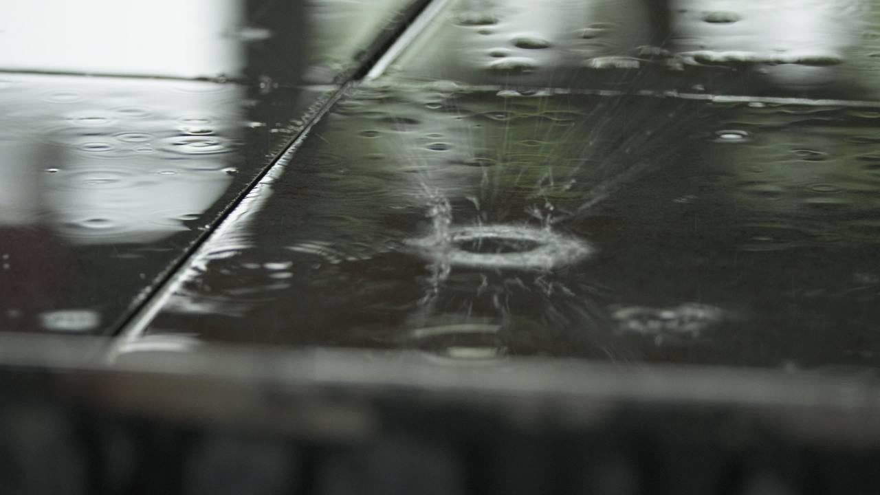 阴天下雨水滴雨滴天气 21