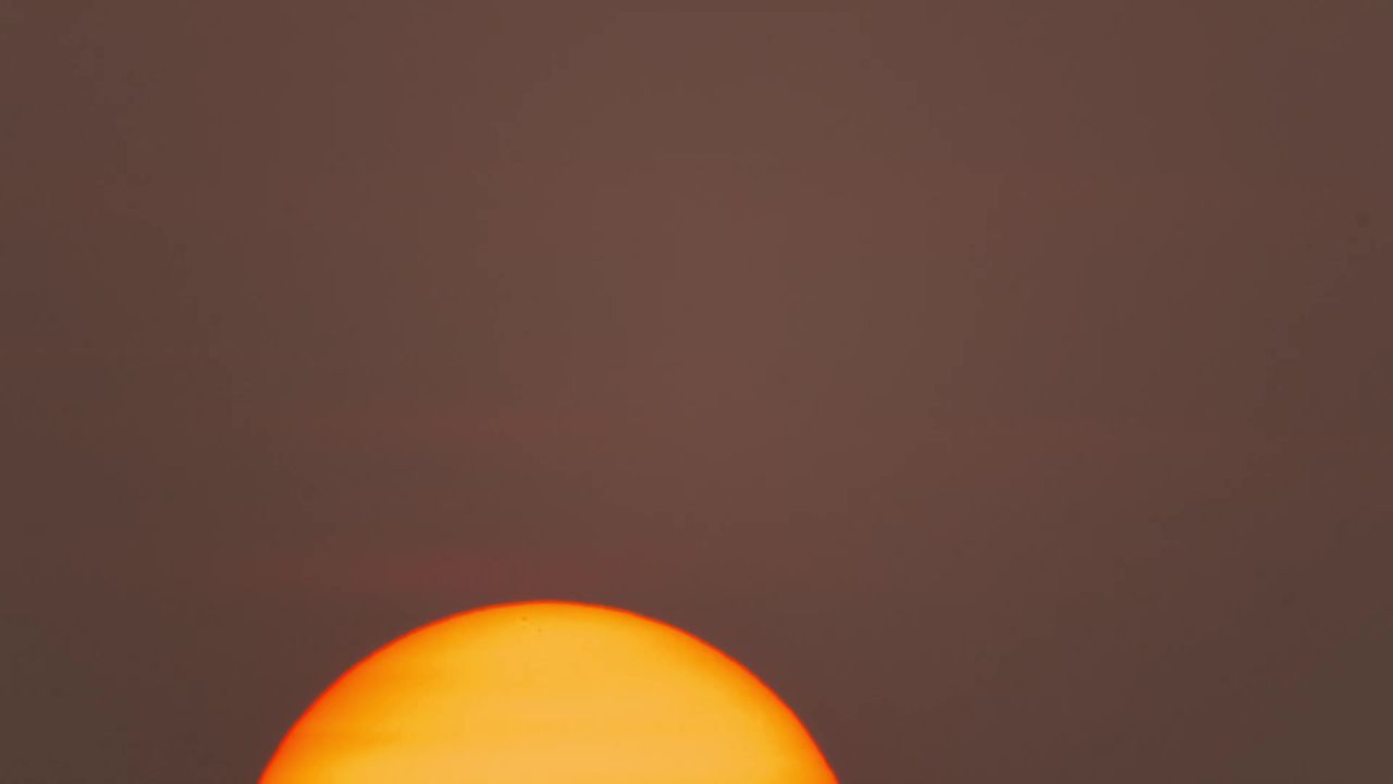 清晨早晨太阳日出延时摄影 3