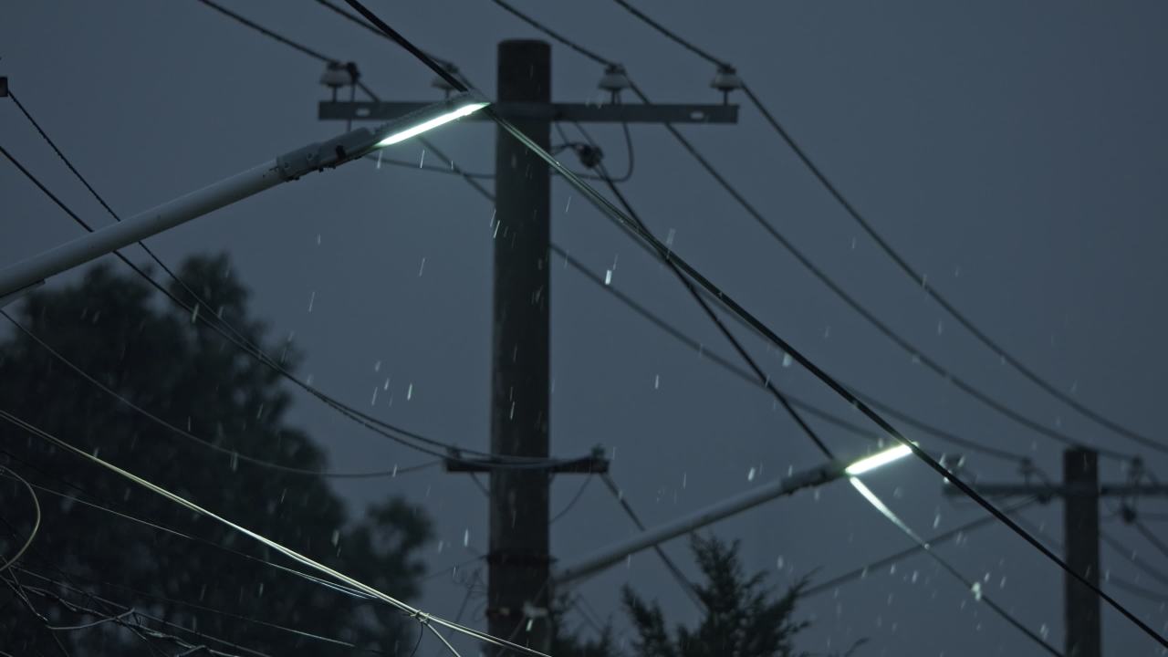 冬天冬季下雪花白雪皑皑 6