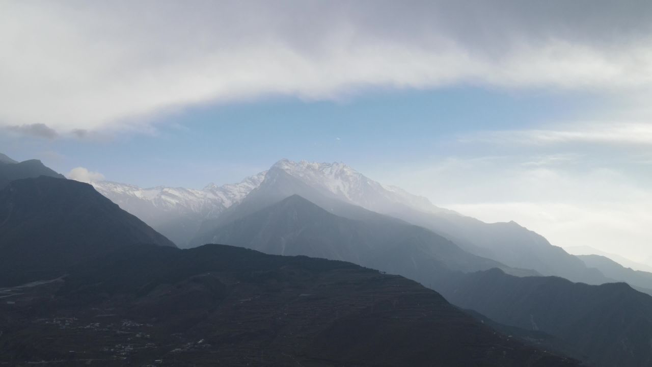 茂县九鼎山雪山 2