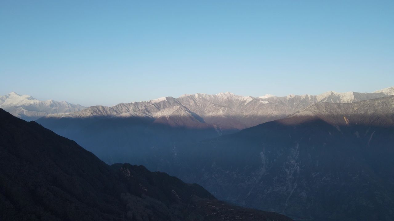 茂县九鼎山雪山 10