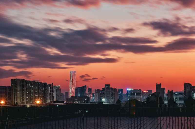 晚霞