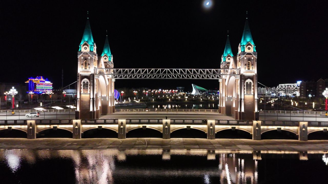 新疆布尔津夜景 13
