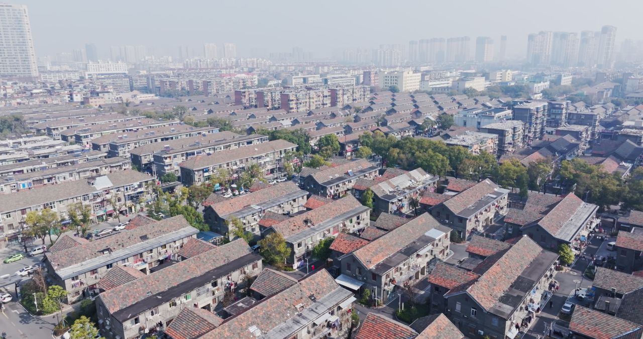 江西南昌城市风光航拍 4