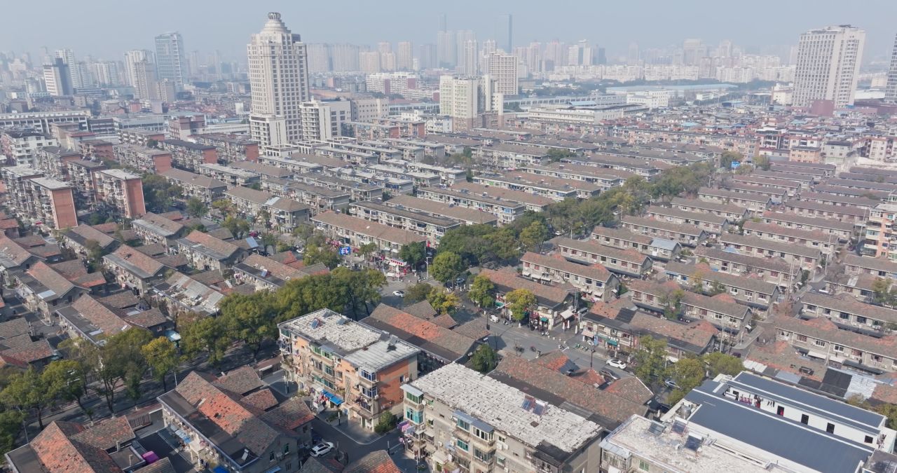 江西南昌城市风光航拍 6