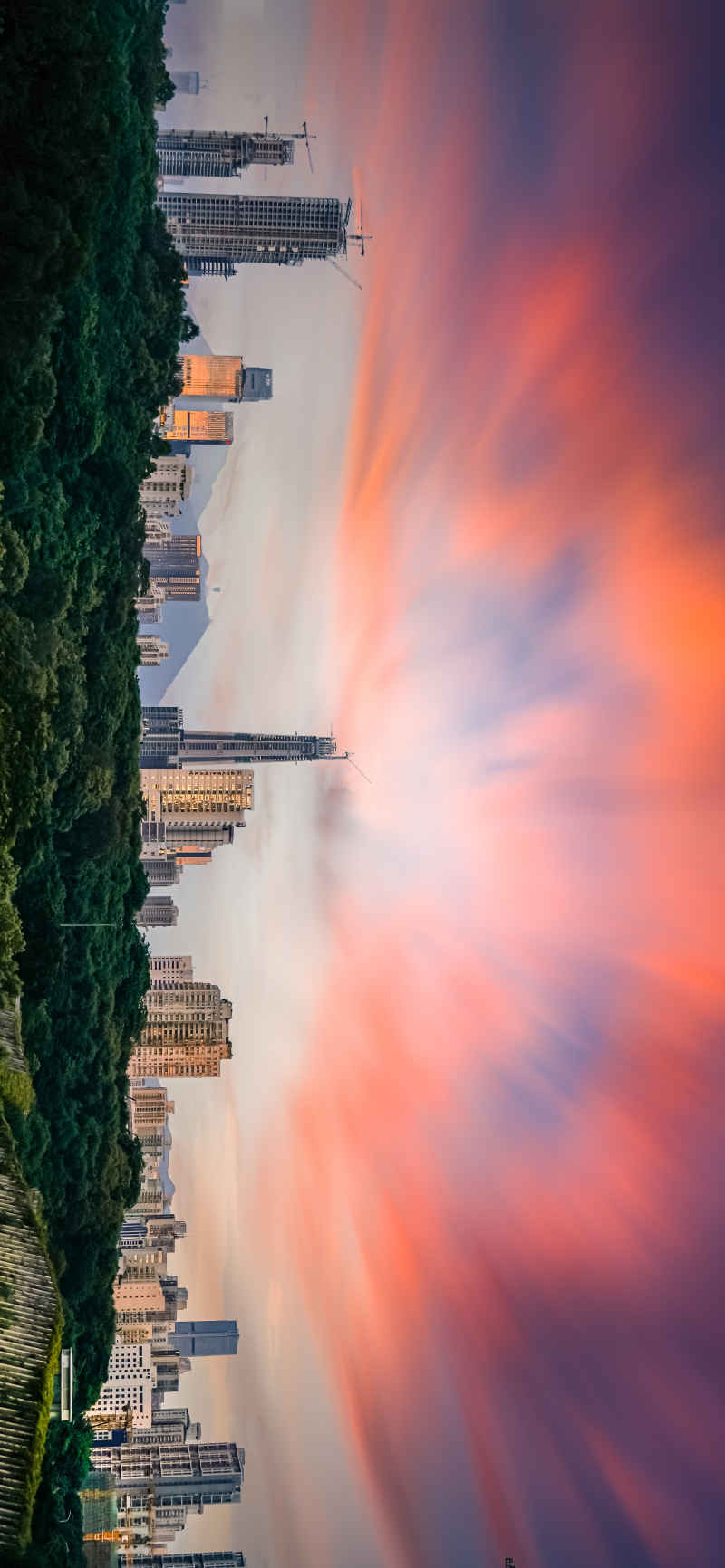 晚霞