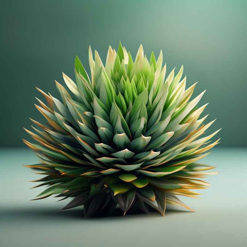 背景上的热带植物浅祖母绿 16